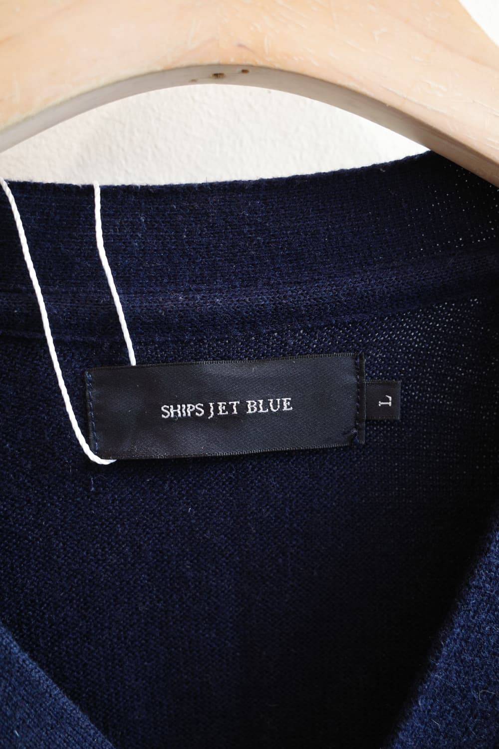 SHIPS 쉽스 제트 블루 울 가디건 상품이미지3