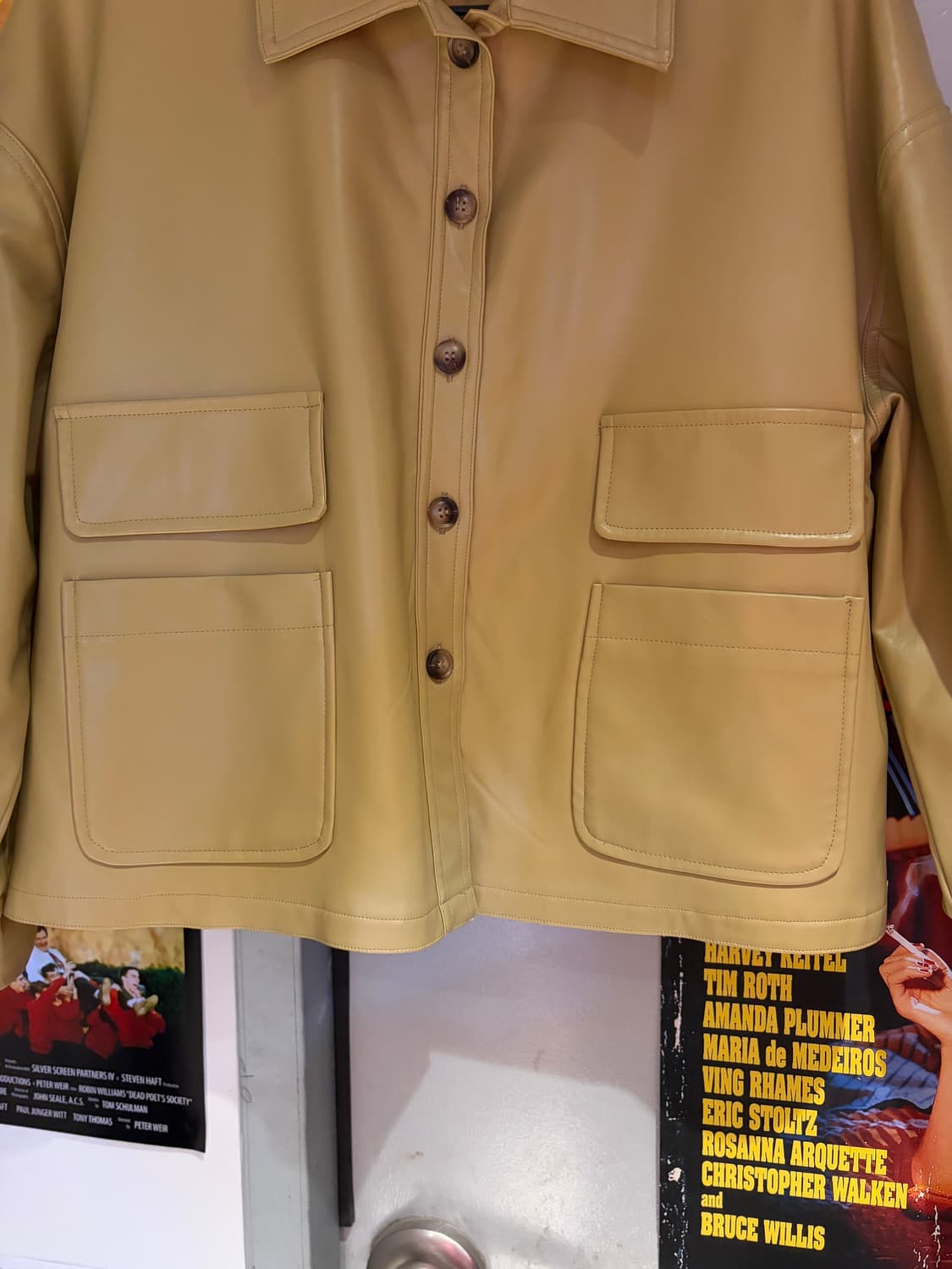 Cosmic 투포켓 레더자켓 상품이미지2