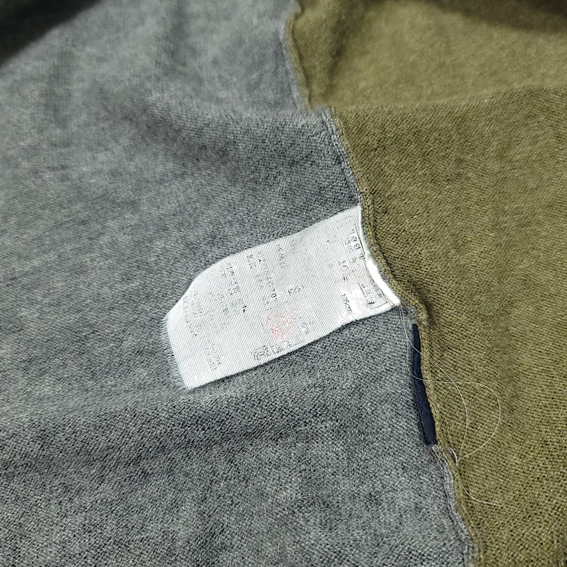 [100] 헤지스 배색 울+모 엘보우패치 가디건 상품이미지9