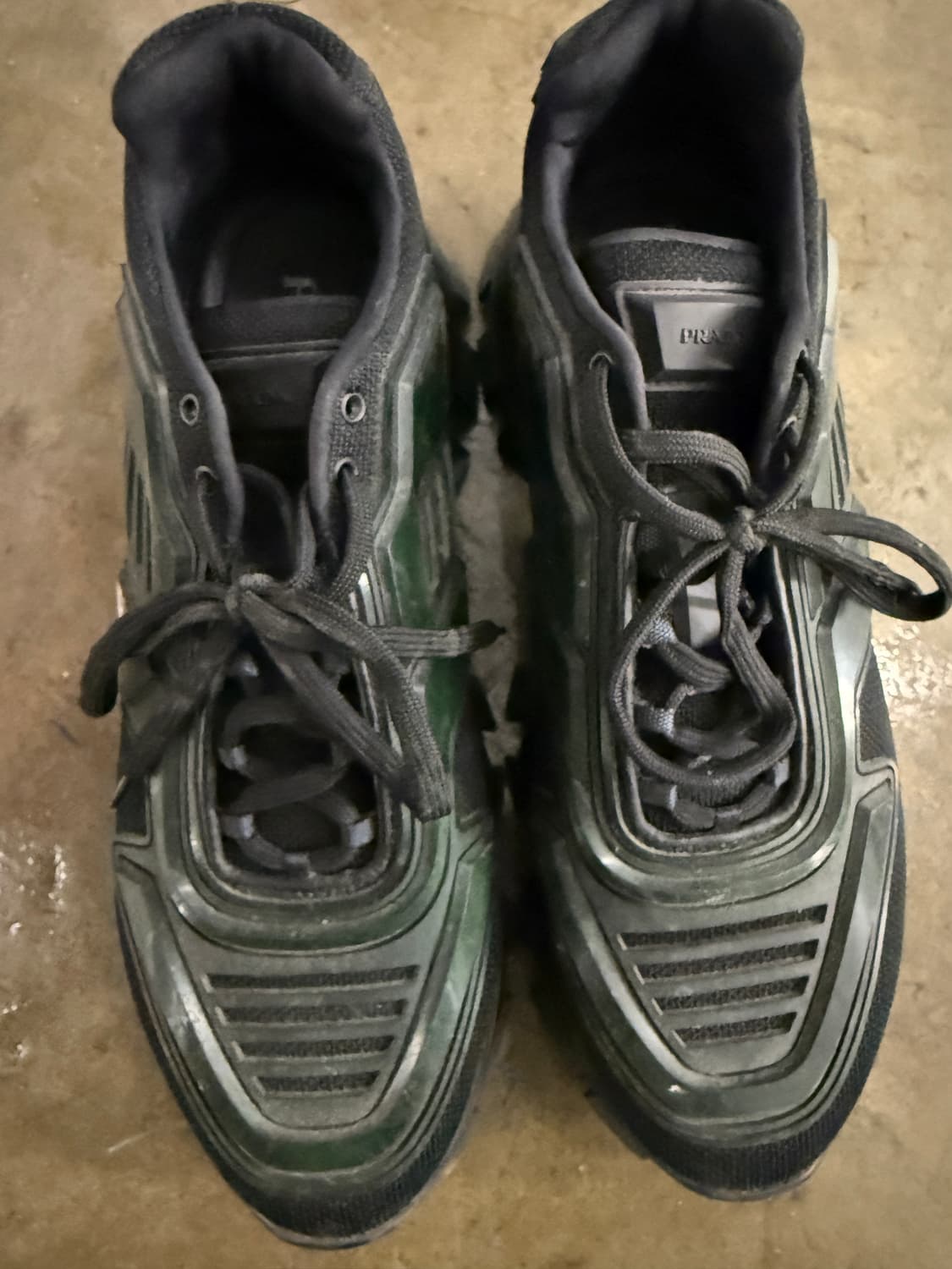 프라다 정품 클라우드버스트 썬더 스니커즈 블랙 9 상품이미지3