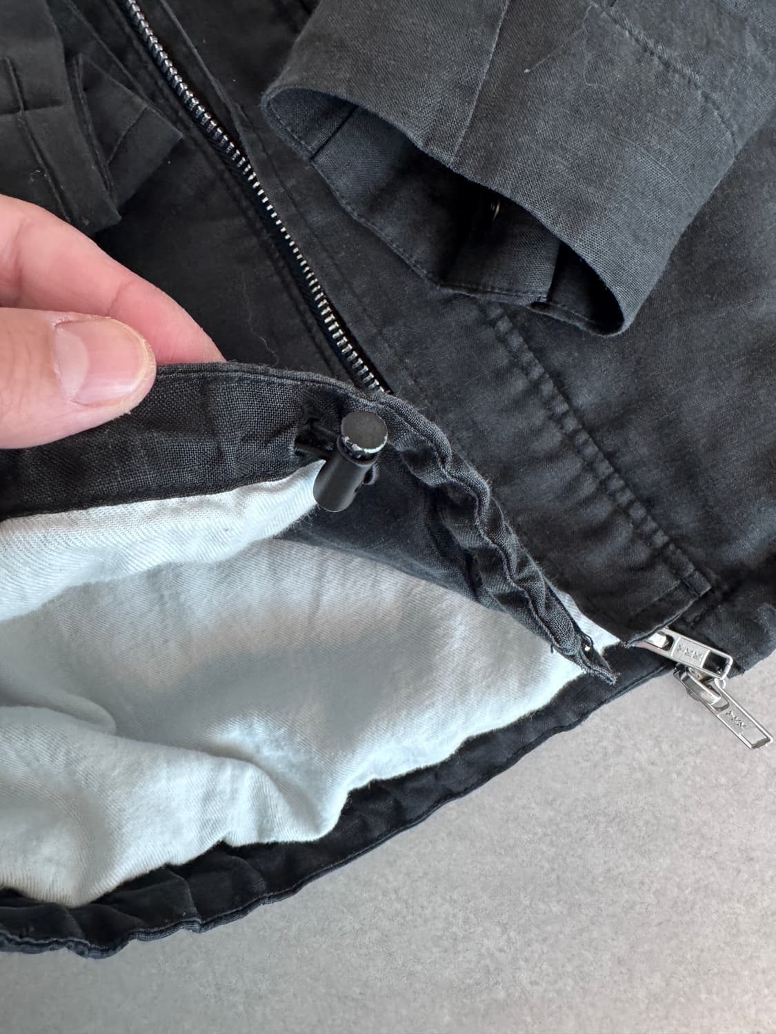 폴리테루 라미파카 웨트블랙 2사이즈 상품이미지4