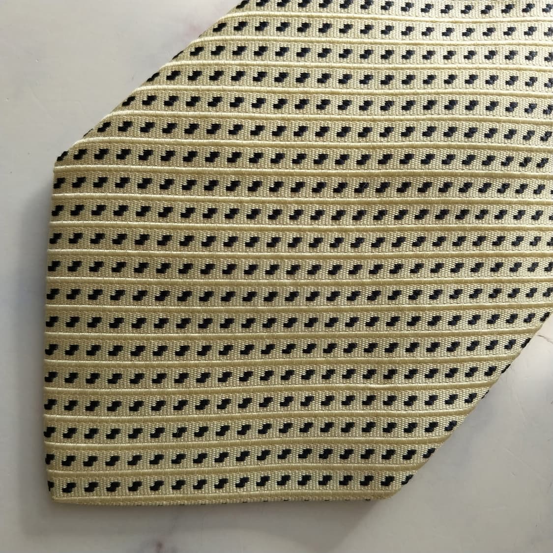 조르지오 아르마니 레몬 패턴 넥타이 9.9cm A+등급 K1870 상품이미지6