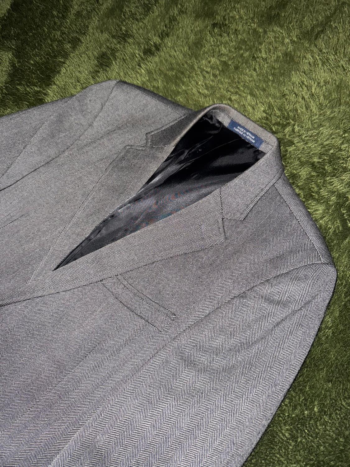 [42R] 타미힐피거 USA 자카드 텍스쳐 클래식 핏 블레이저 자켓 상품이미지2