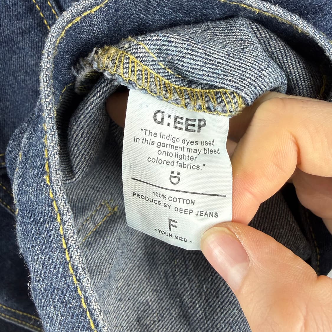 (무료배송)F) DEEP 트러커 데님 자켓 상품이미지5