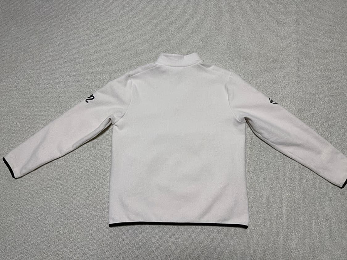 말본 폴라 플리스 하프집 골프 티셔츠 남성용 100사이즈 상품이미지2