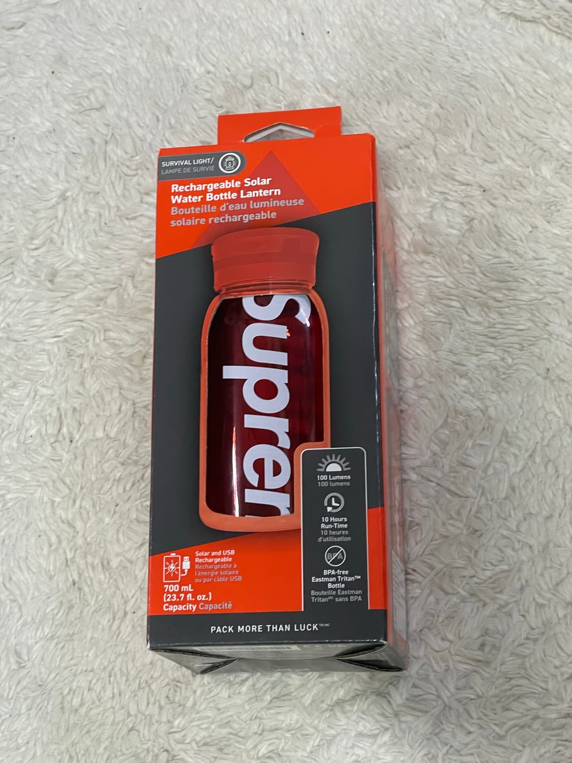 슈프림 솔 워터 보틀 랜턴 25FW 새제품 상품이미지2