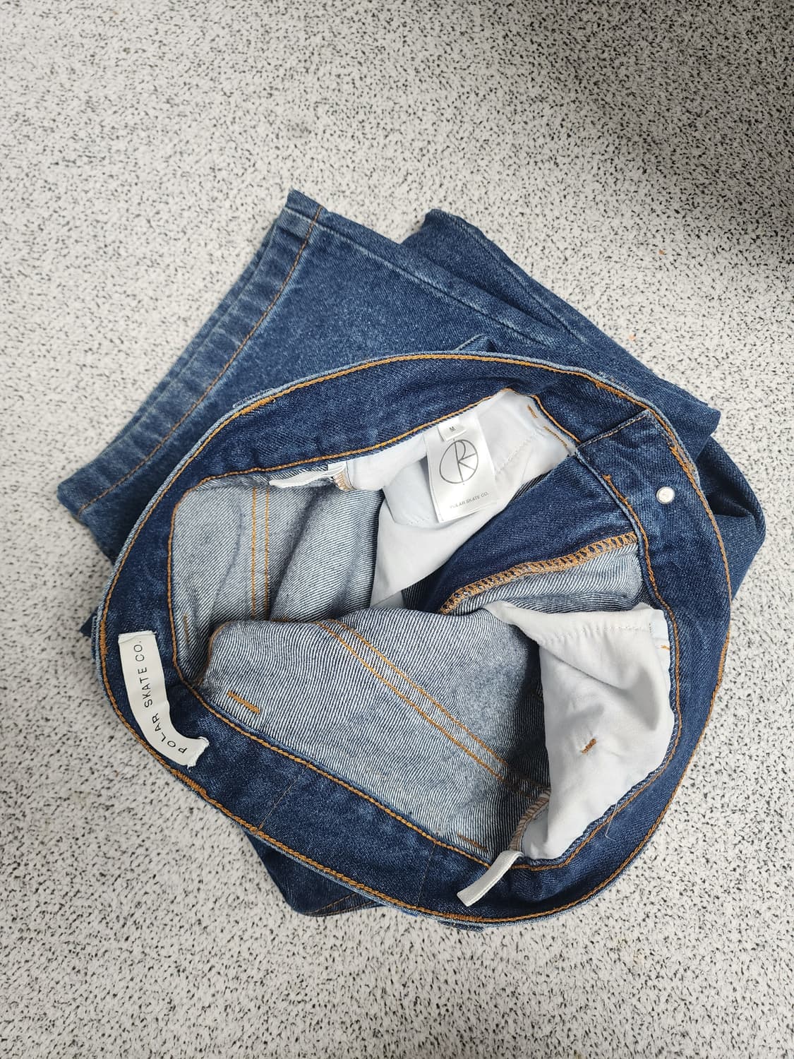 [M] 폴라스케이트 빅보이 팬츠 다크블루 상품이미지6