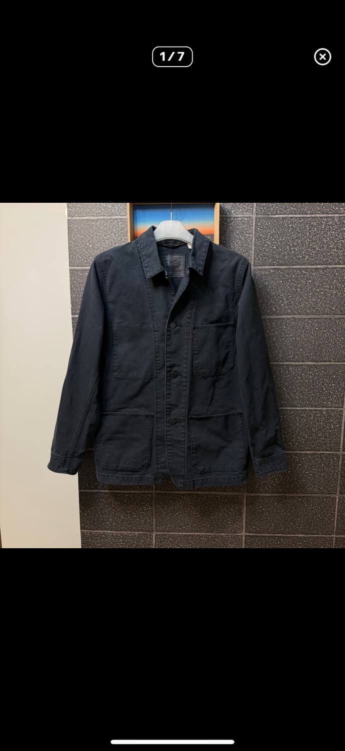 [M] 리바이스 데님 빈티지 워크 초어 자켓 상품이미지1