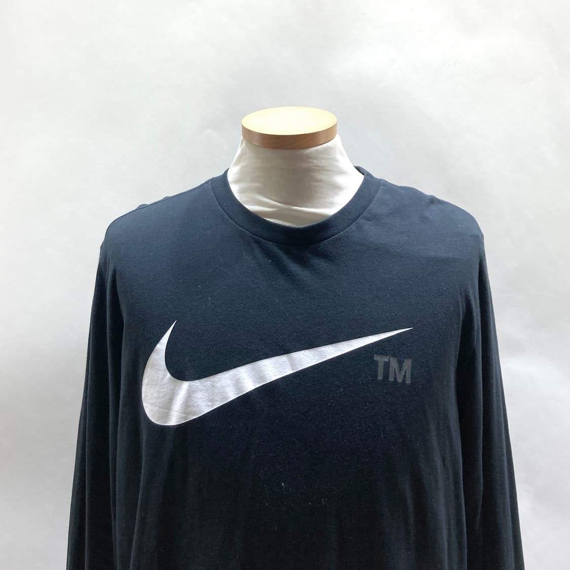나이키 빅로고 남성긴팔티 블랙 XL 영구제 상품이미지2
