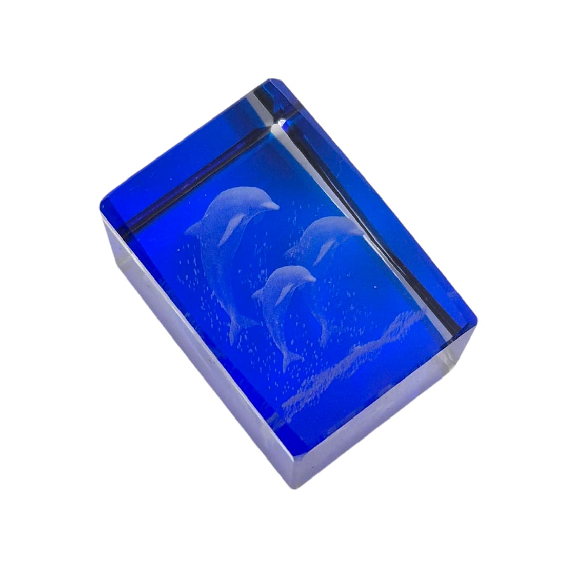 90s 크리스탈 유영 돌고래 3D 오브제 상품이미지4