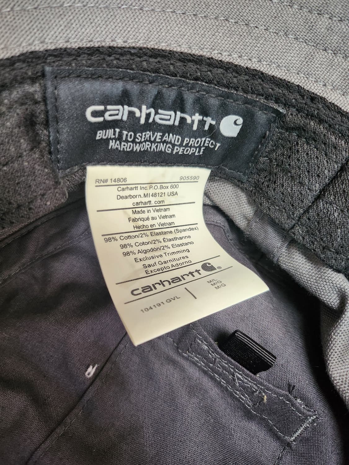 칼하트 버킷햇  상품이미지6