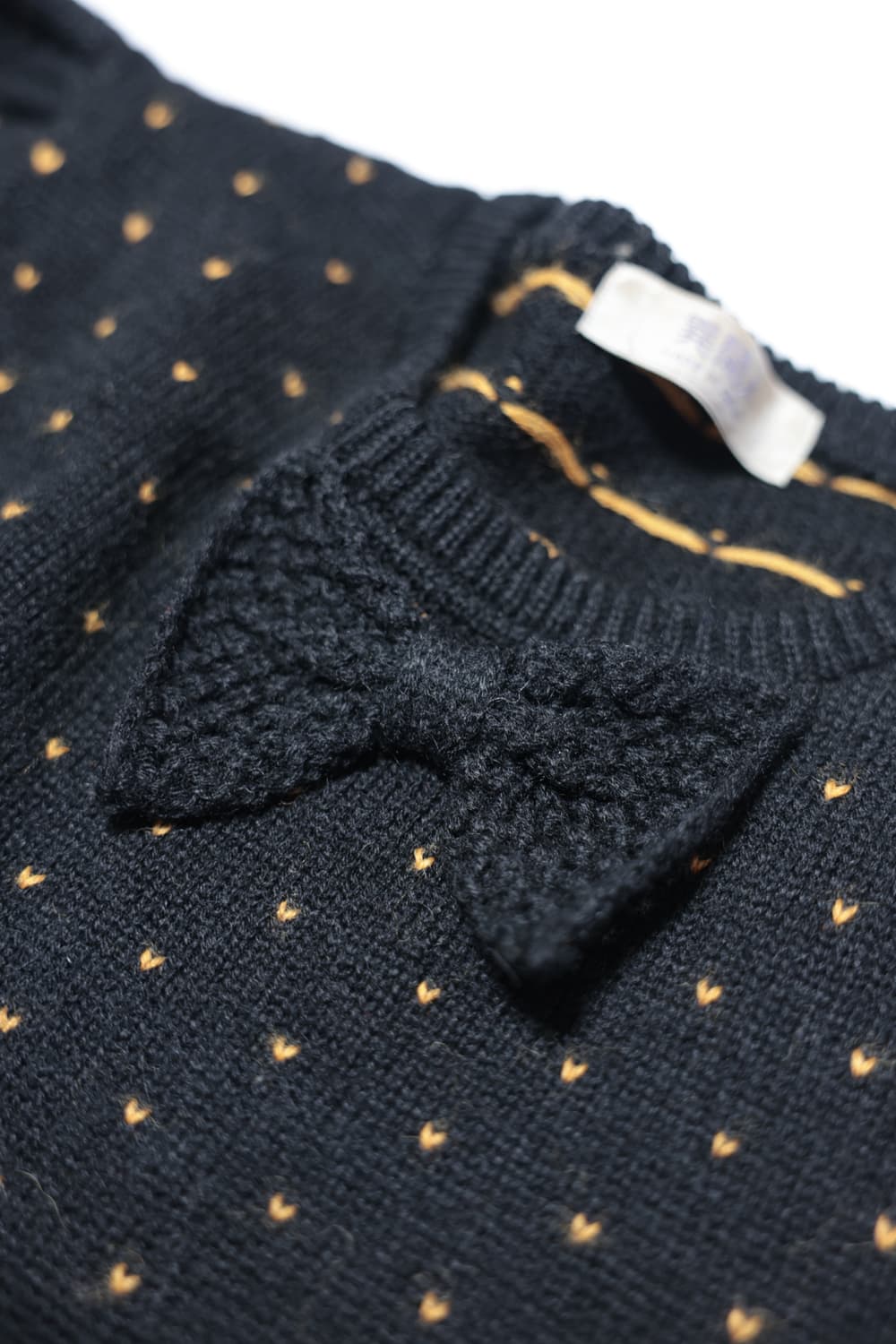 [JPN] Ribbon heart dot Knit  상품이미지1