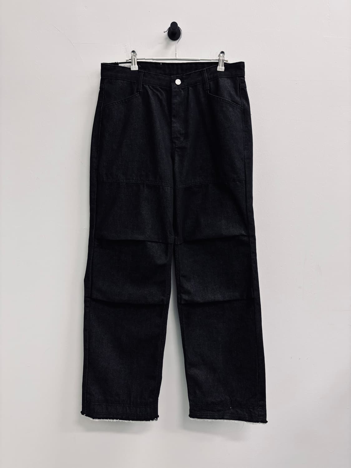 노드 아카이브(Node Archive) 턱 와이드 생지 데님 팬츠 상품이미지1