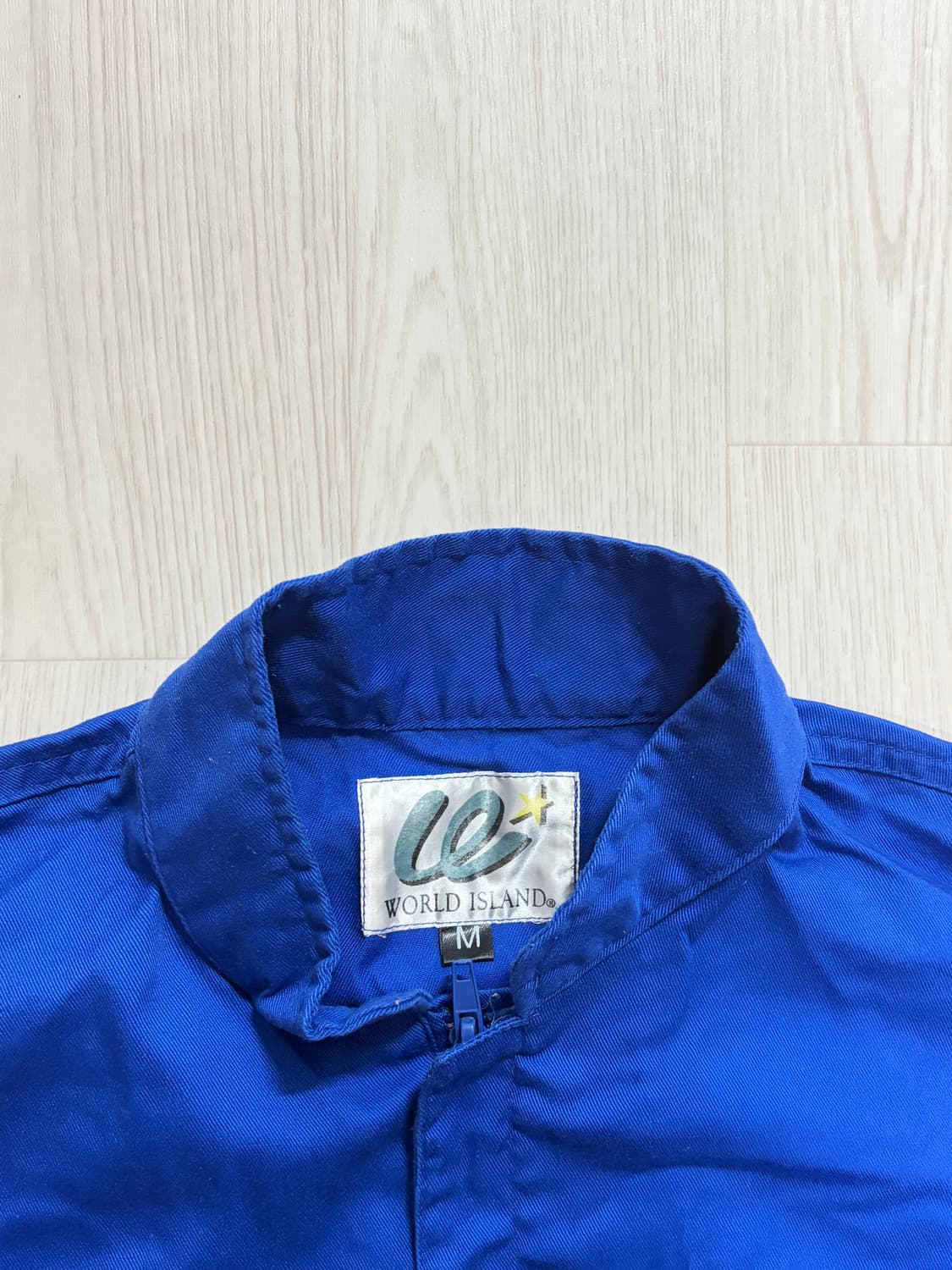 빈티지 블루 점프수트 상품이미지3