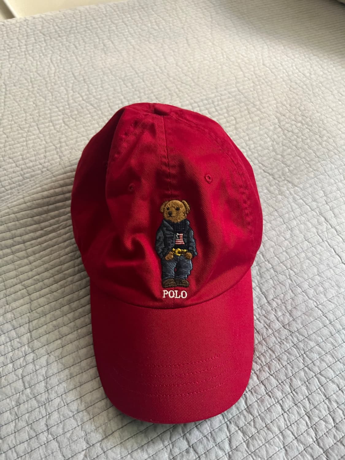 [polo ralph rauren] 폴로 곰돌이캡 레드 상품이미지1