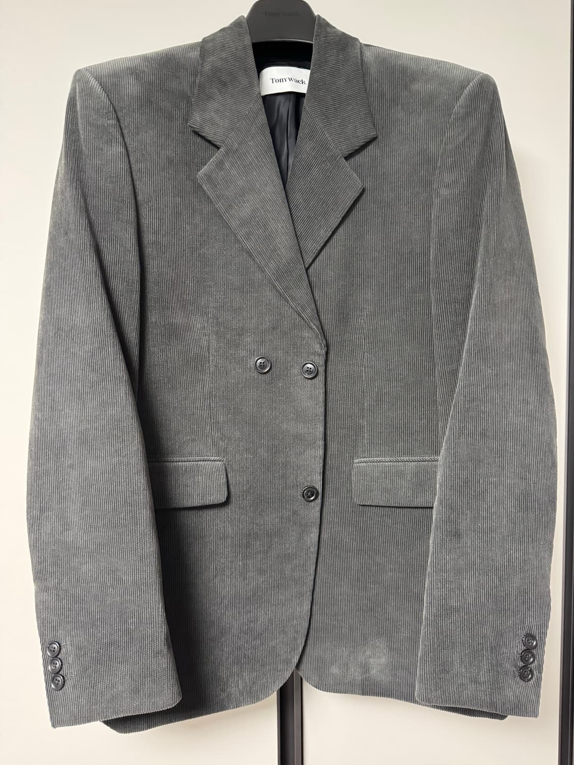 토니웩 25fw 코듀로이 싱글 블레스티드 테일러드 자켓 새상품 상품이미지3