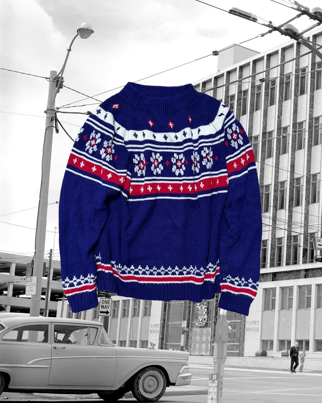 JCPenney 90s 노르딕 스웨터  상품이미지1