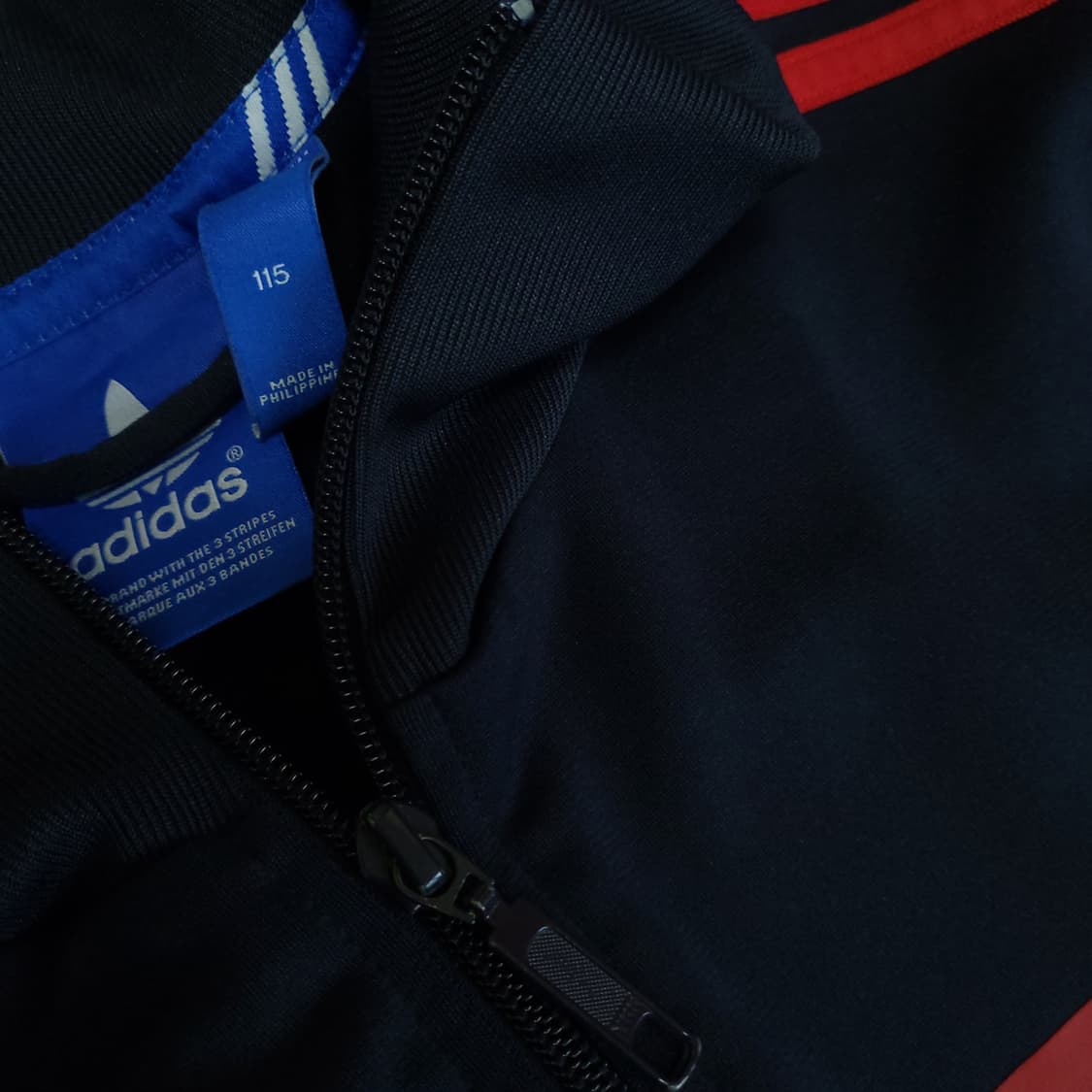 아디다스져지 네이비 100-105 파이어버드 트랙탑 상품이미지6