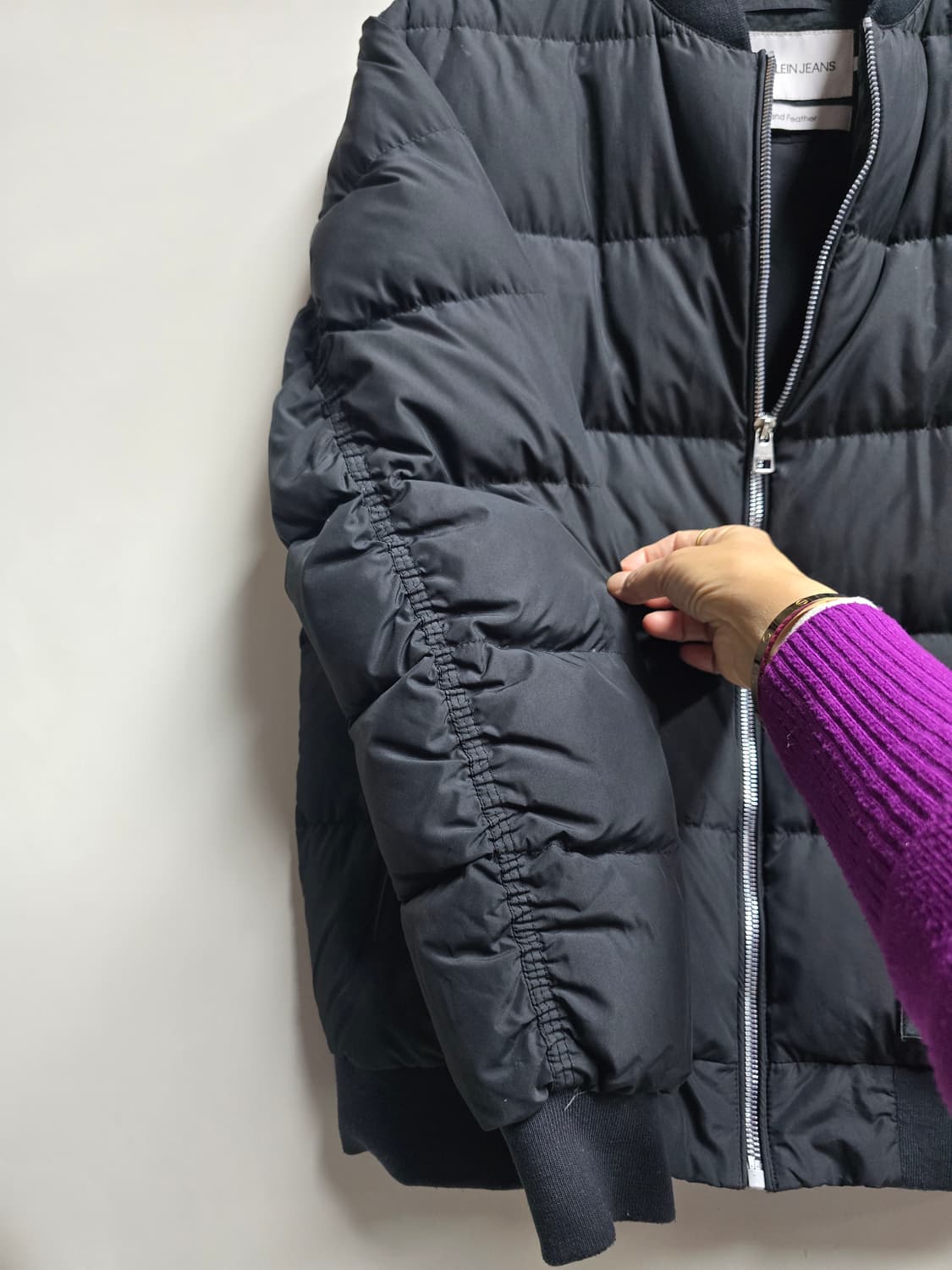 캘빈클라인 다운 패딩자켓 M 상품이미지4