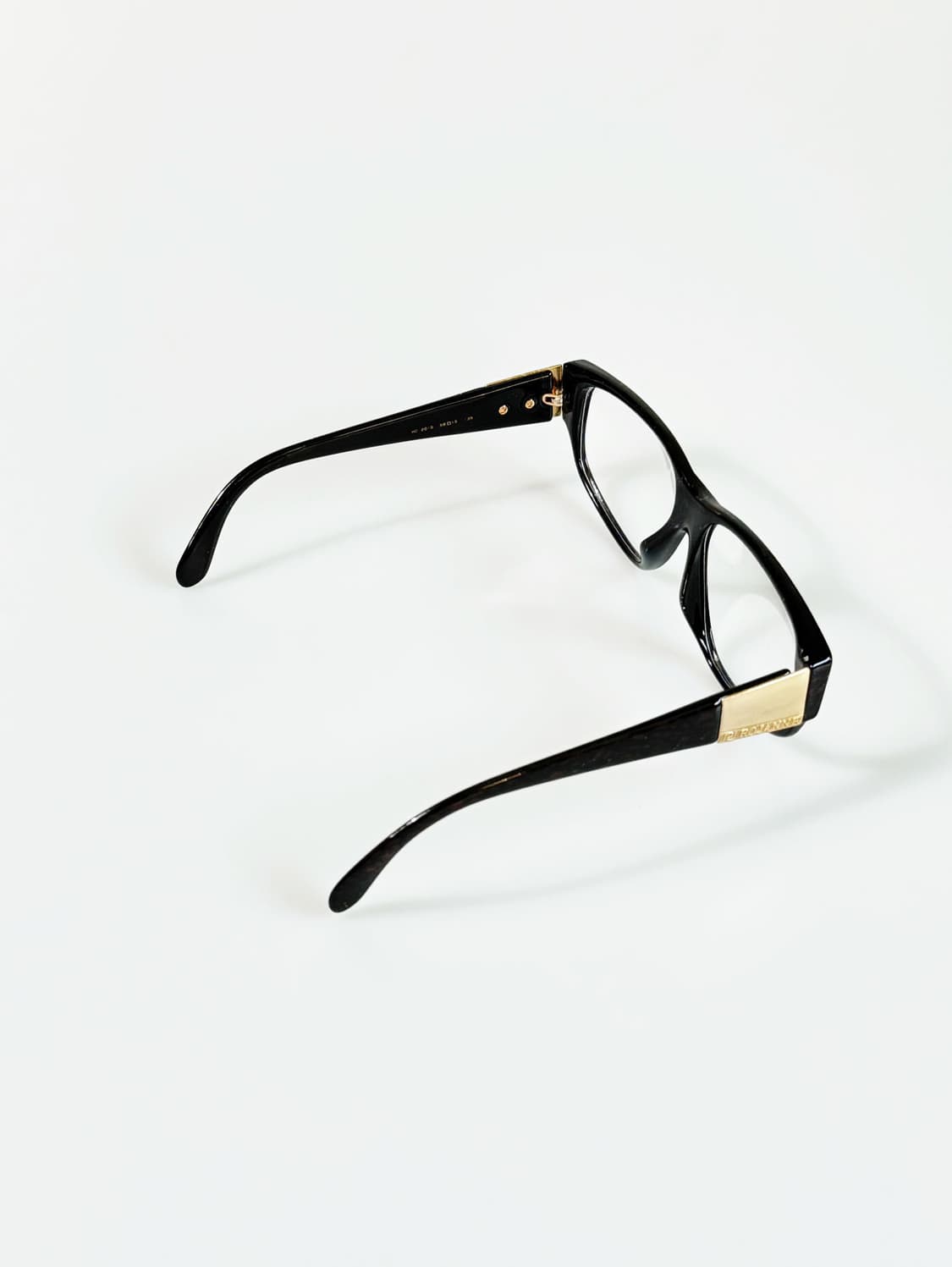 90s ROJANNE 뿔테 오버사이즈 스퀘어 빈티지 안경 상품이미지5