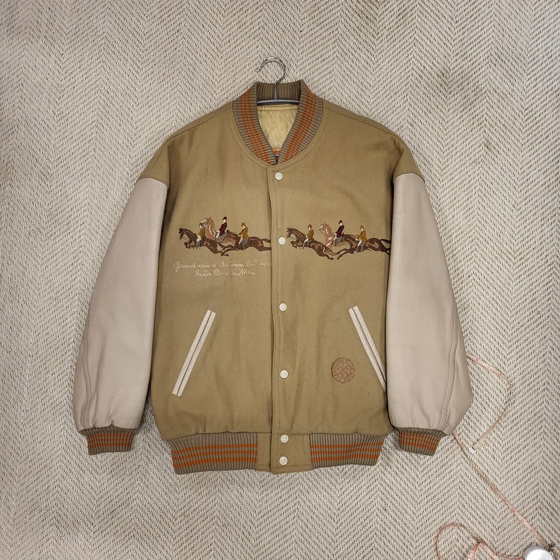 90s 페이튼 플레이스 바시티 자켓 (L) 상품이미지7