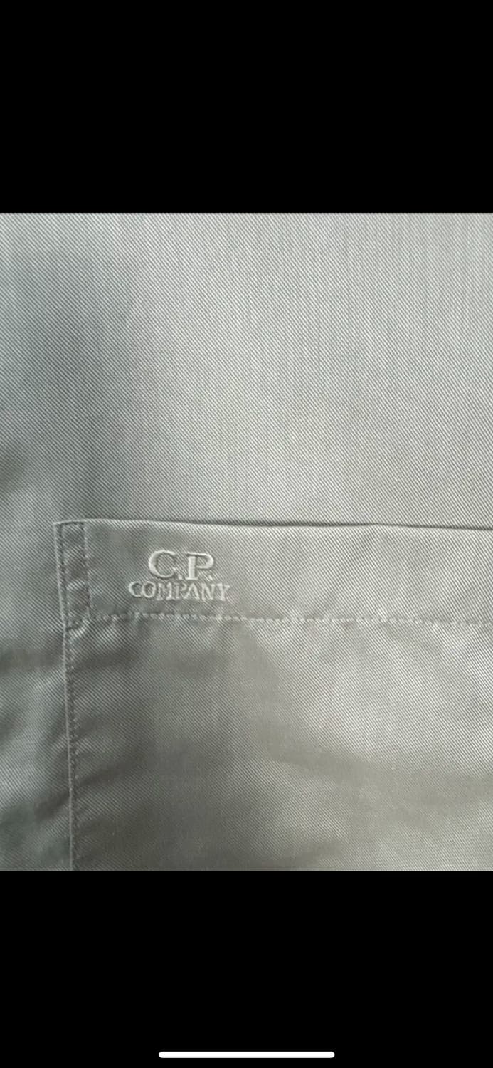 CP 컴퍼니 포켓 자수로고 린넨 셔츠 H1226 상품이미지4