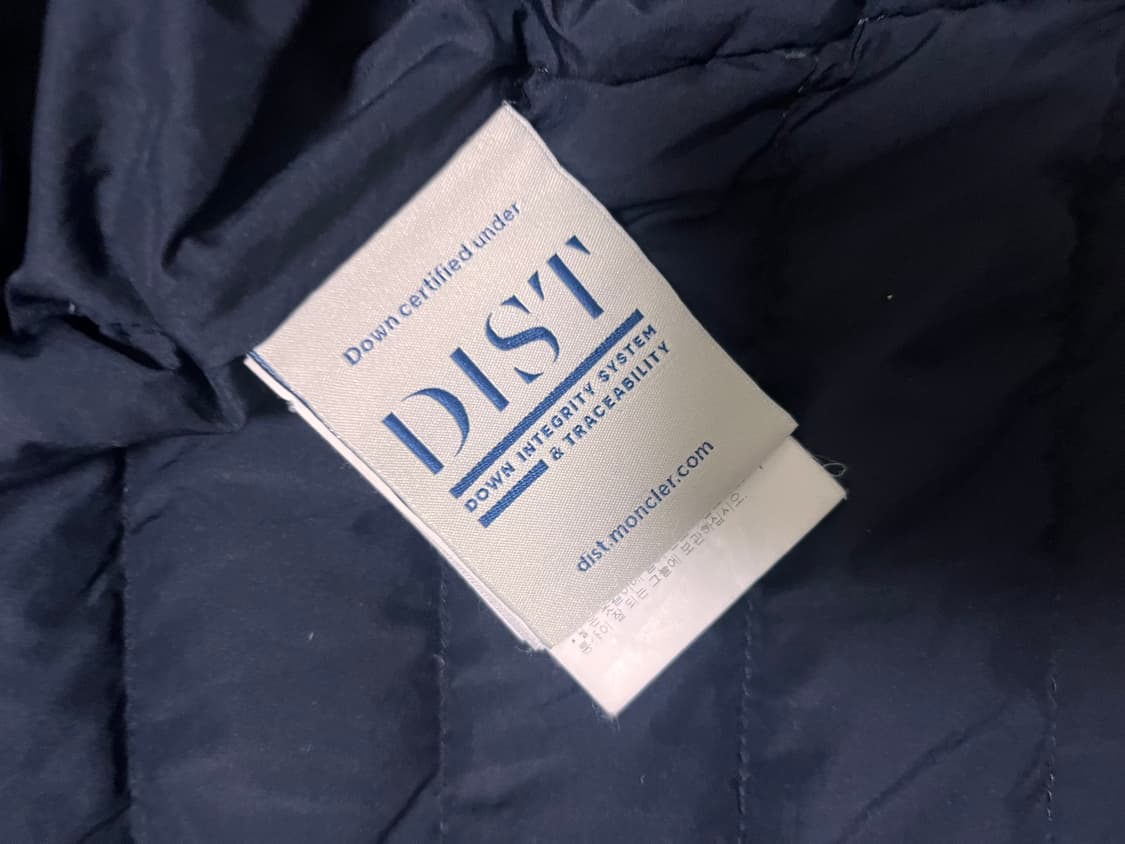 몽클레어 남성 경량패딩 네이비 상품이미지4