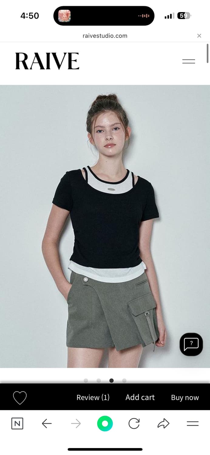 레이브 반팔 티셔츠 상품이미지1