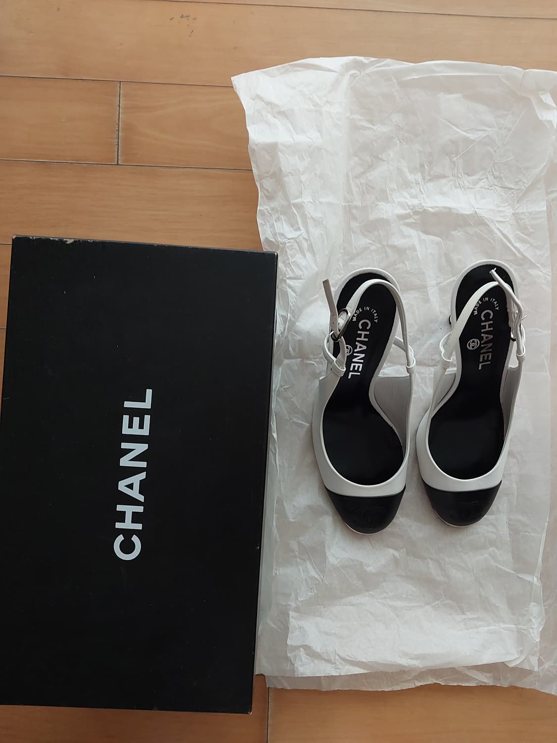 샤넬 투톤 슬링백 상품이미지2