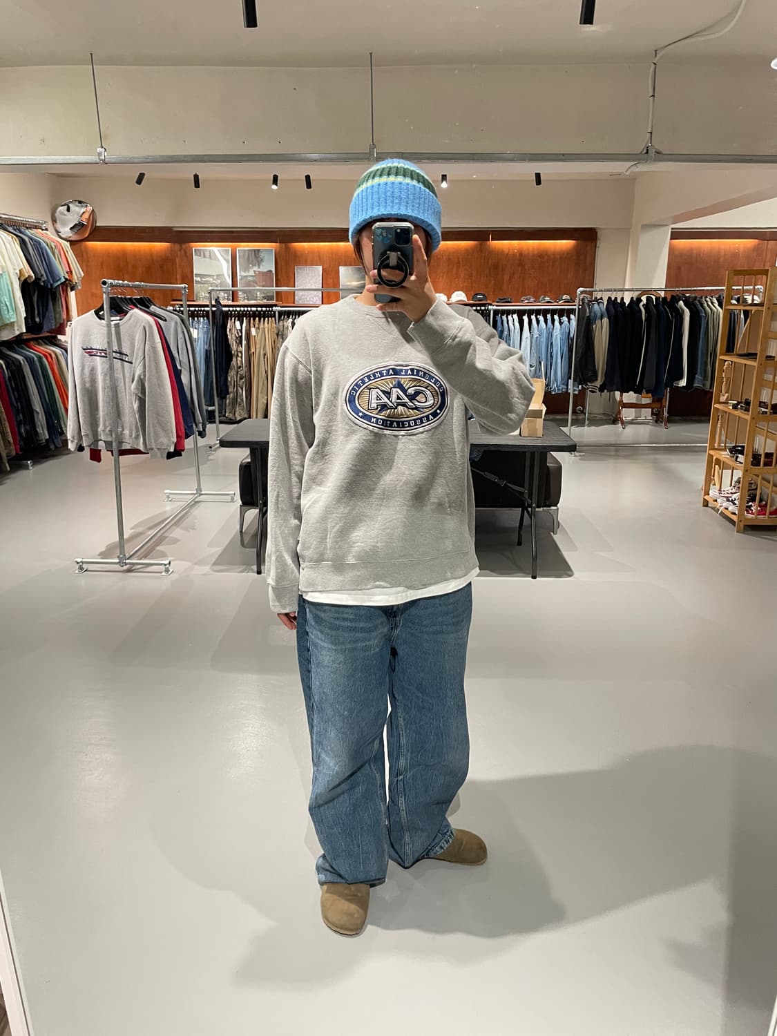 Vintage CAA sweat shirt  상품이미지3