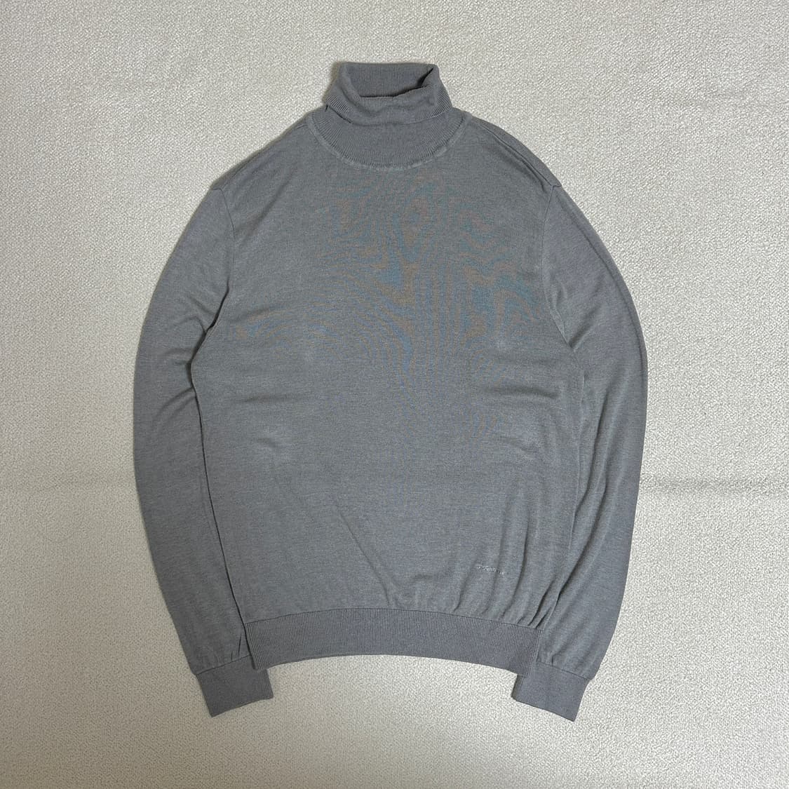 프랑코 페라로 롱터틀 무지 스웨터 상품이미지2