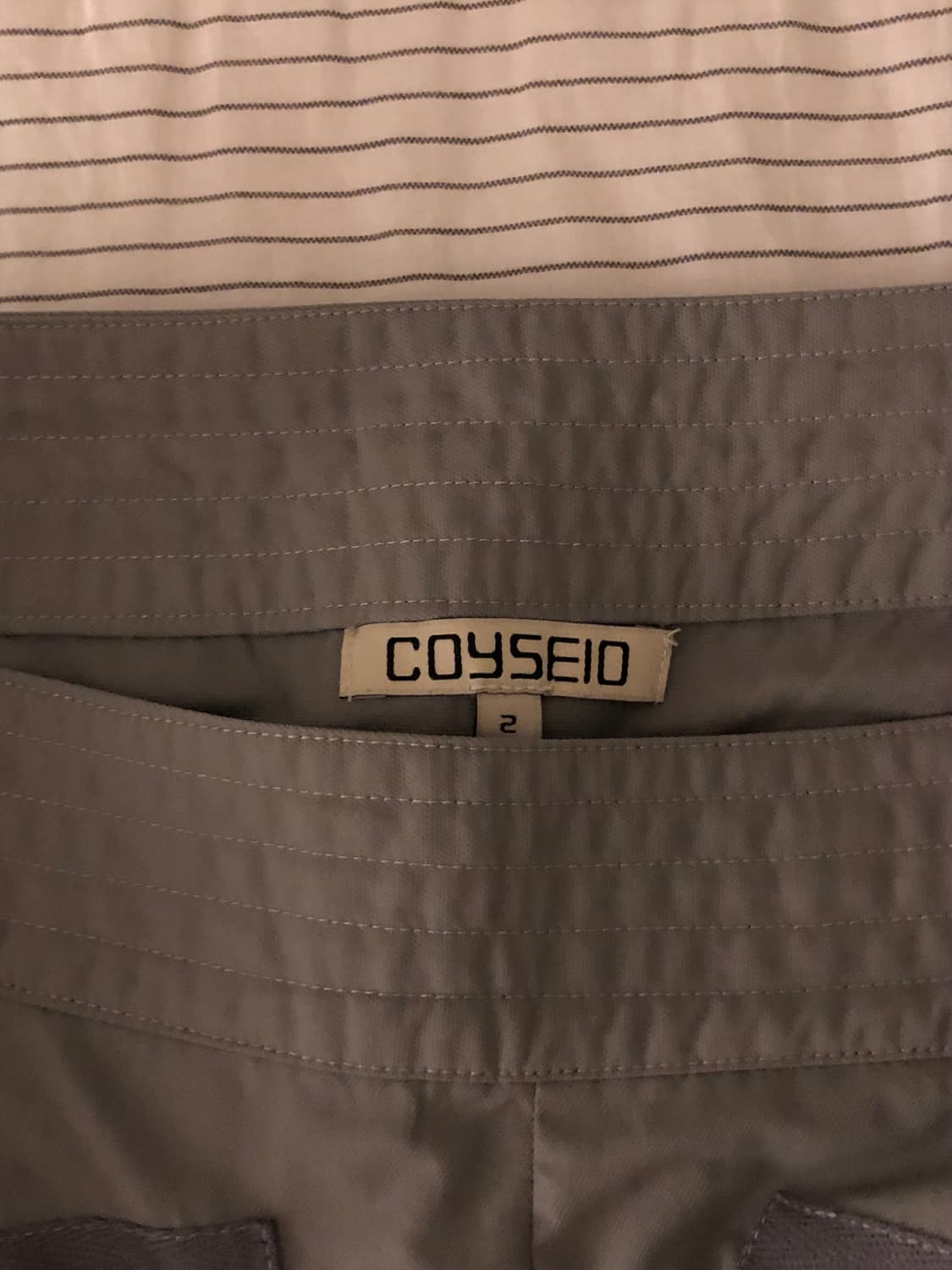 코이세이오 프론트 포켓팬츠 (그레이, 2size) 상품이미지3