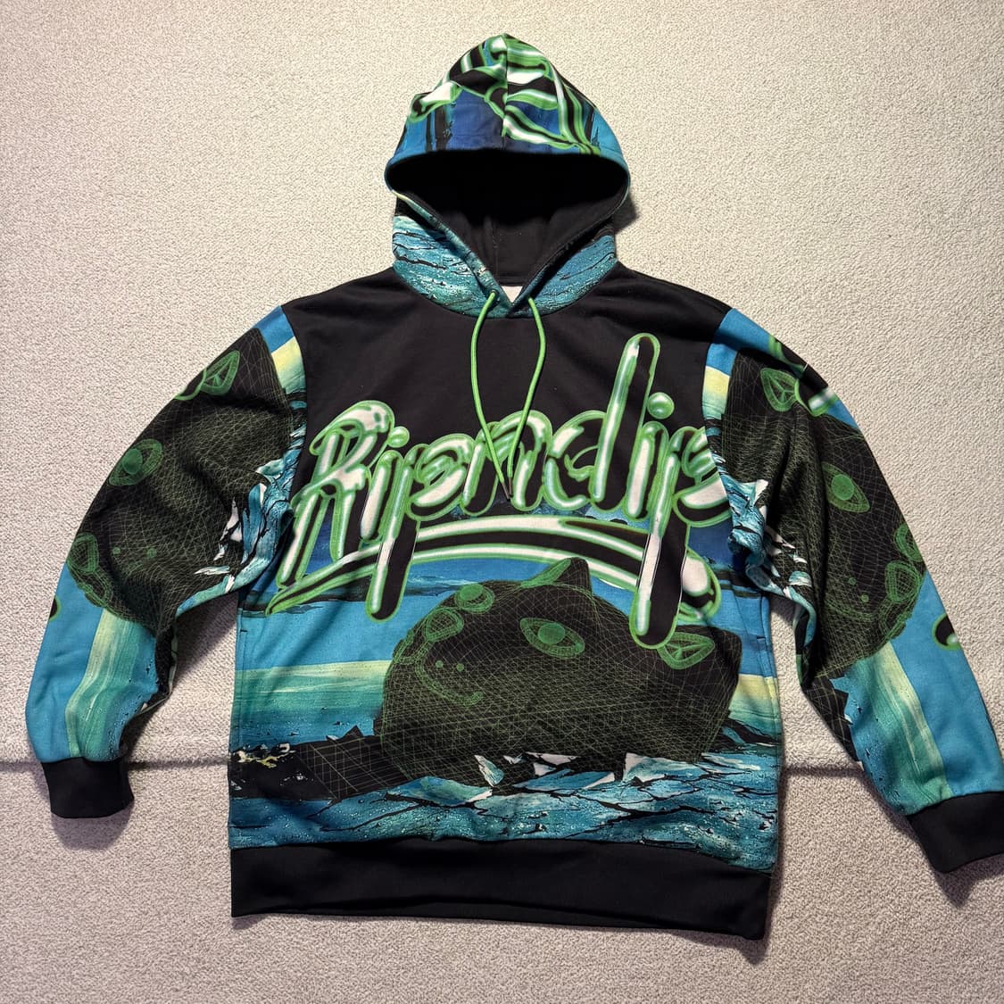 Ripndip 프린팅 후드티 상품이미지1