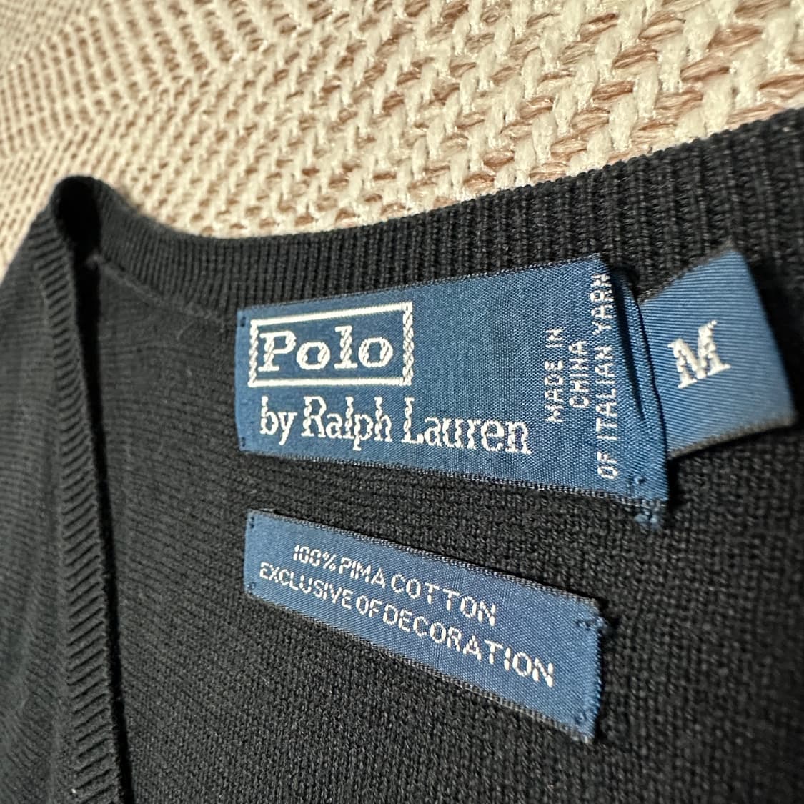 POLO RALPH LAUREN pima cotton knit vest 상품이미지3