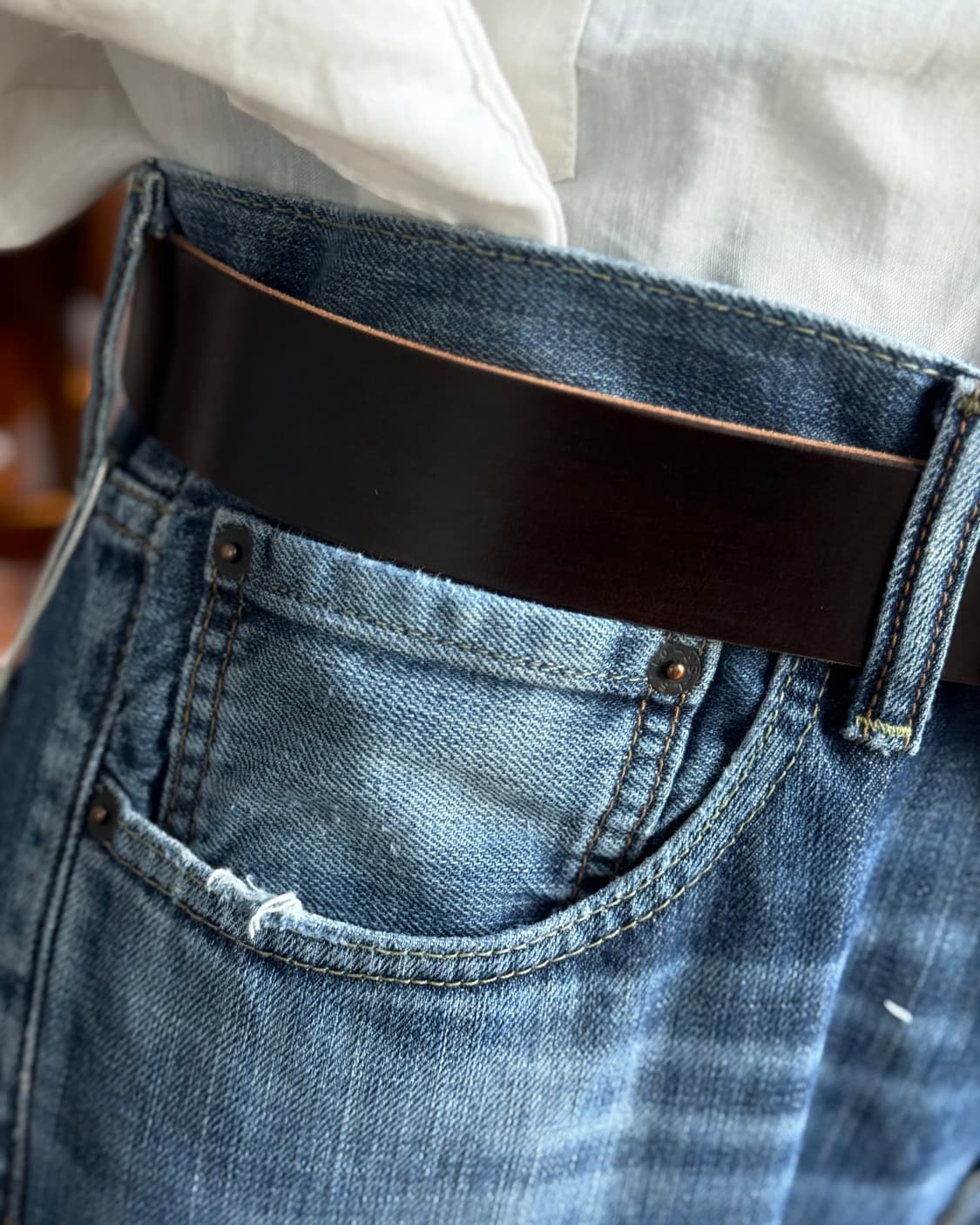 00‘s 리바이스 501 스트레이트핏 데님 팬츠 35 상품이미지7