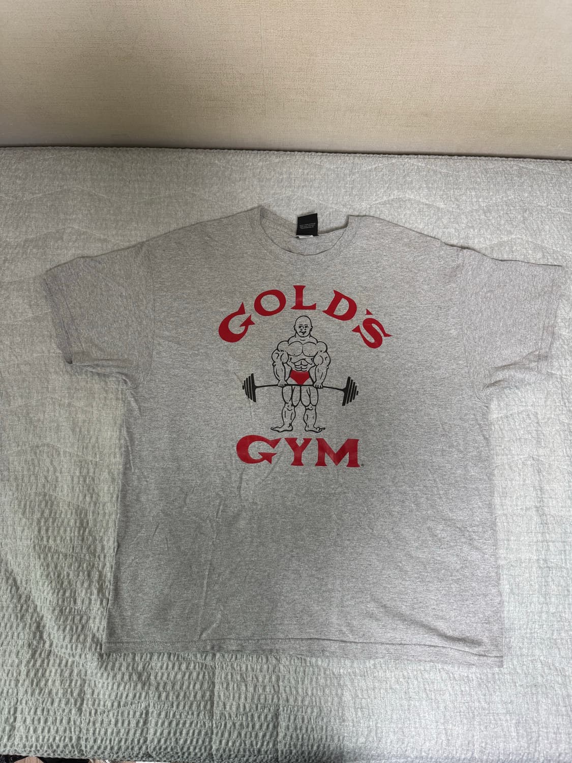 Vtg 90s GOLD'S GYM 반팔티(그레이) 상품이미지1