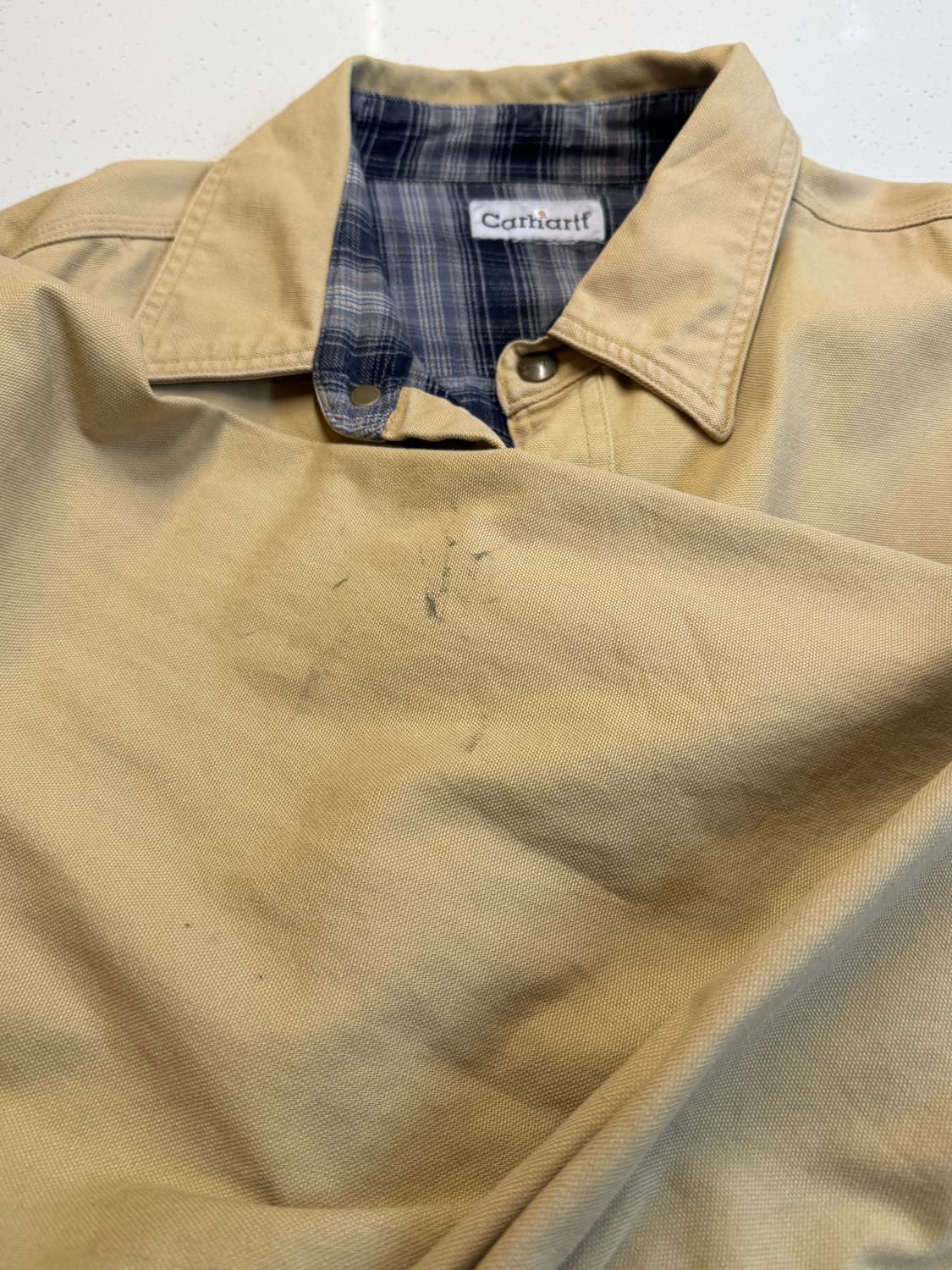 칼하트 빈티지 크롭 자켓 -LA빈티지샵 구매 상품이미지5