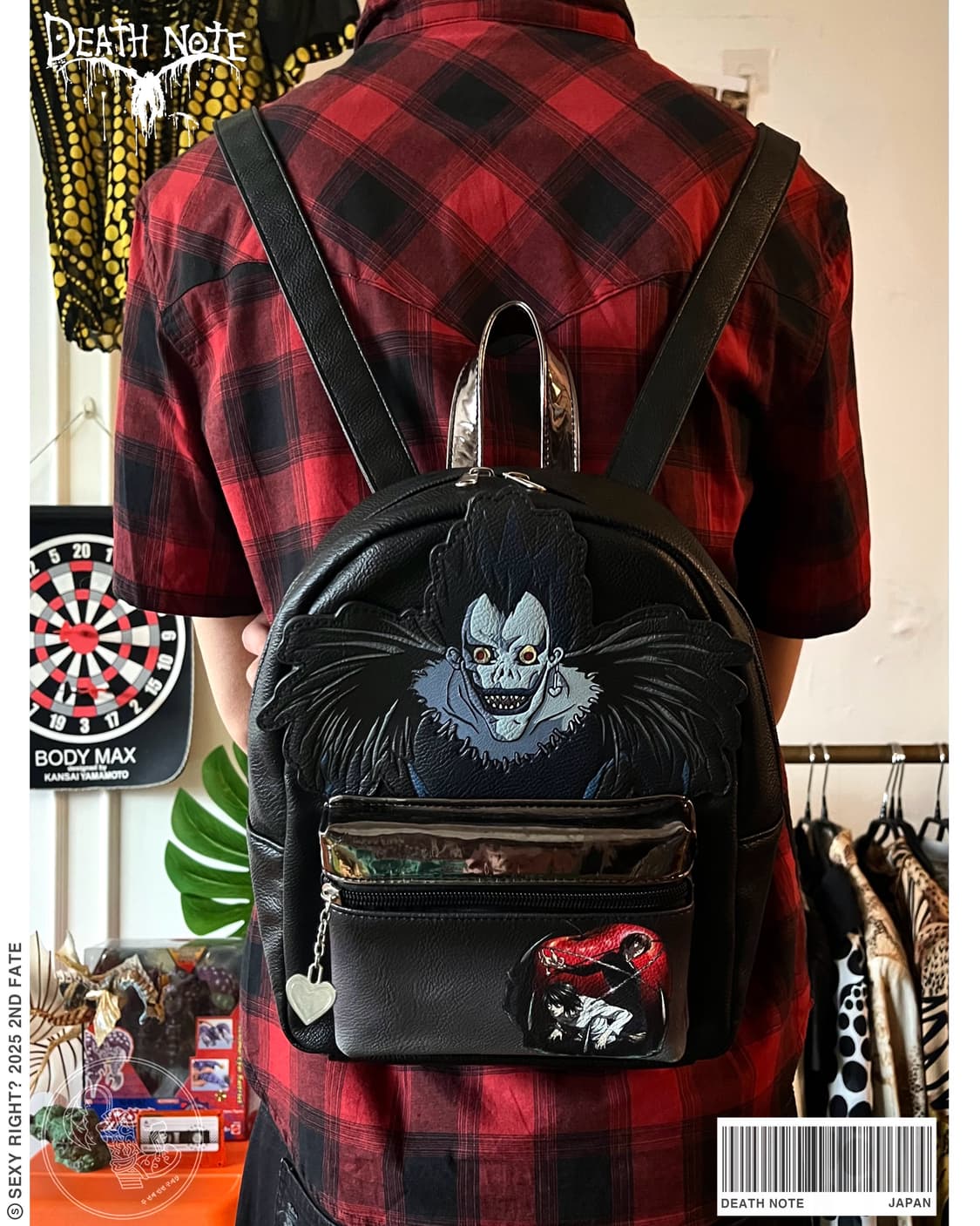 Death Note 3D Ryuk Leather Backpack 상품이미지1