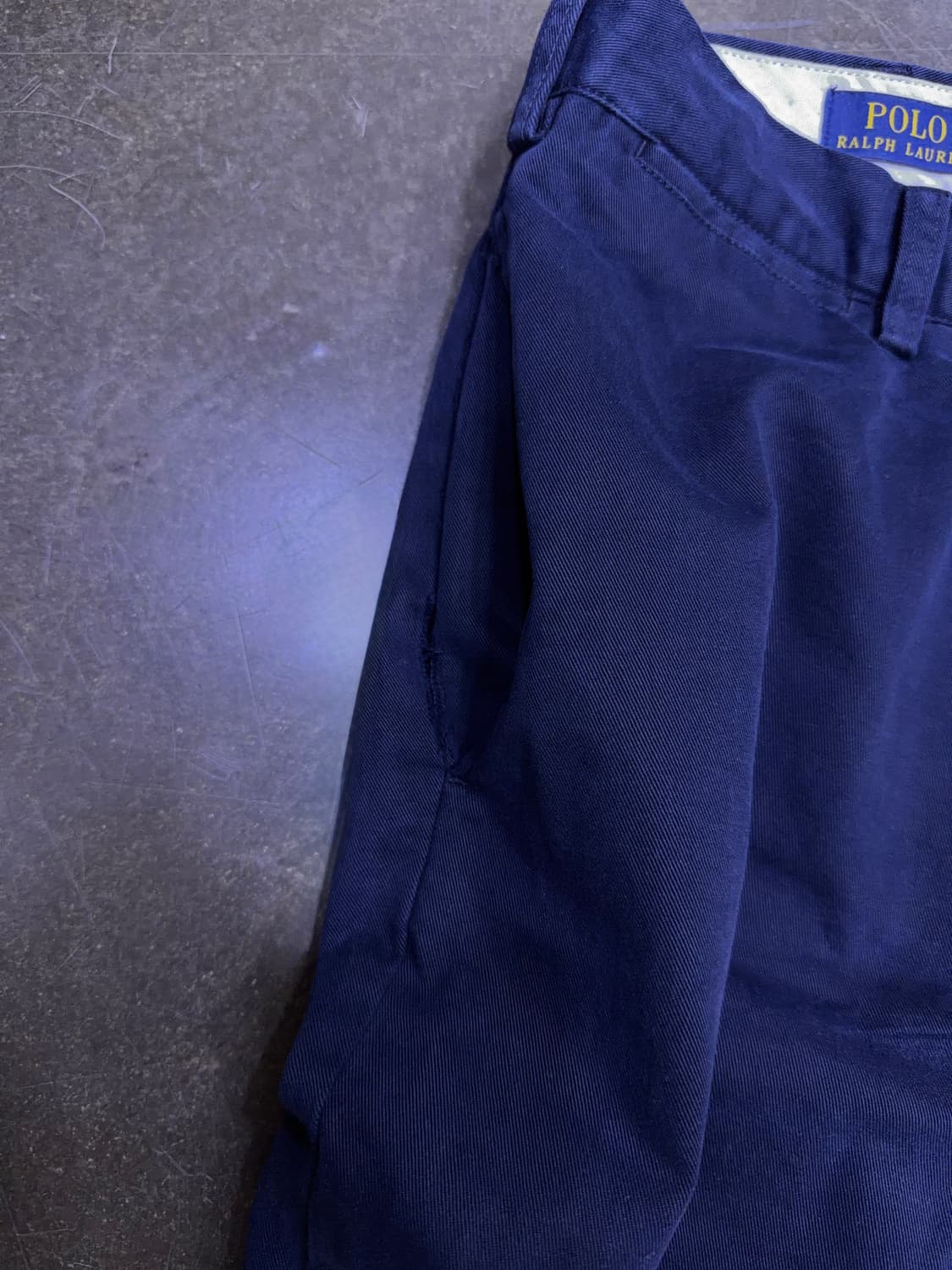 폴로 랄프로렌 클래식 치노 네이비 면팬츠 34 상품이미지6