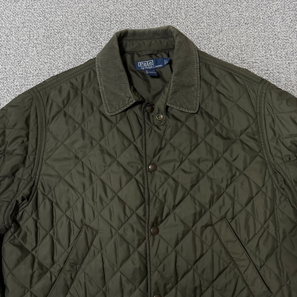 폴로 랄프로렌 퀄팅 자켓 남성용 L 상품이미지3