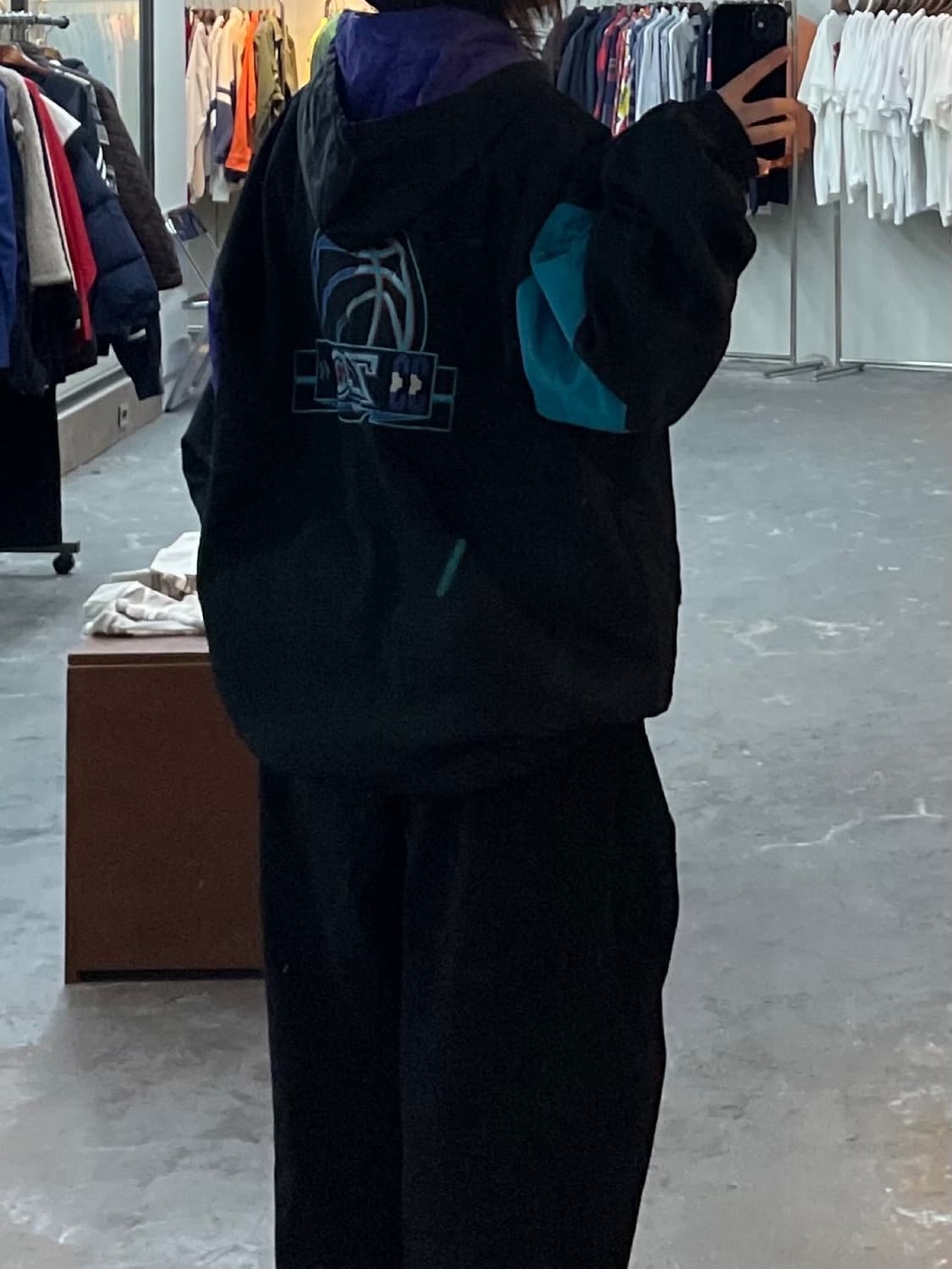 나이키 90s 알론조 모닝 샬럿 호네츠 백로고 자켓 H1357 상품이미지2