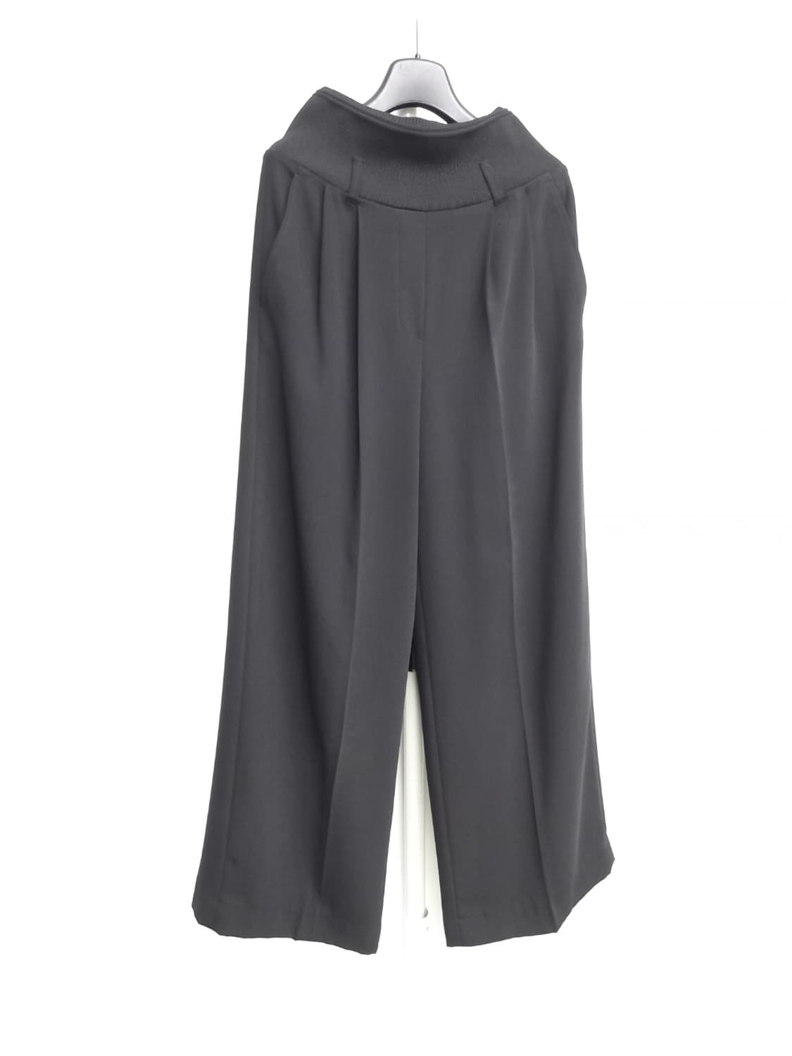 시스템 춘하 쉬폰 하이웨스트 핀턱 와이드 통핏팬츠 55 상품이미지3