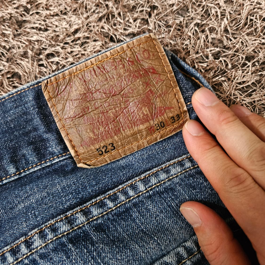 리바이스(Levis) No.523 00's 빈티지 커팅 데님 팬츠 30 상품이미지10