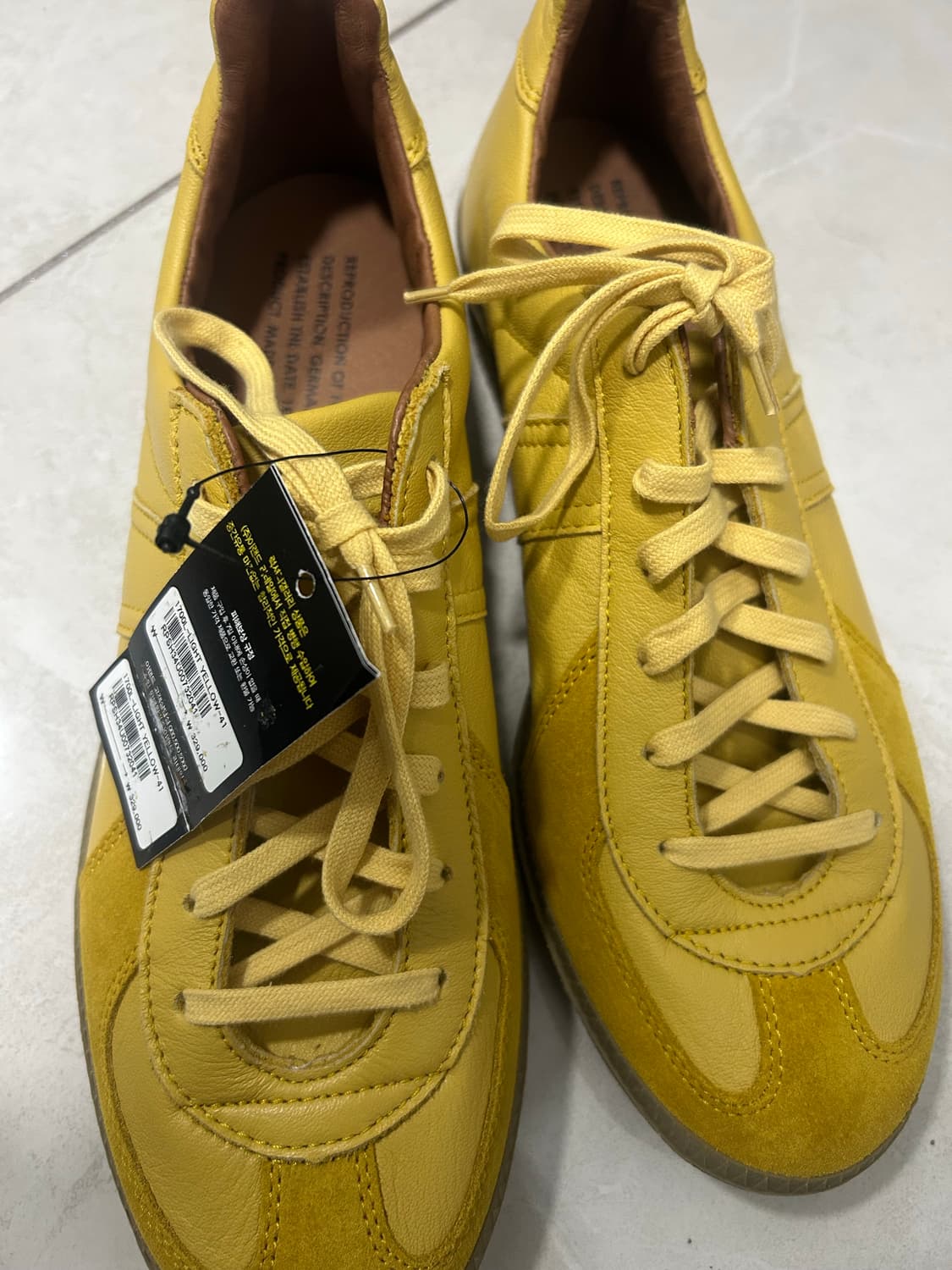 리오파 옐로우 새상품 41사이즈(265)  상품이미지2