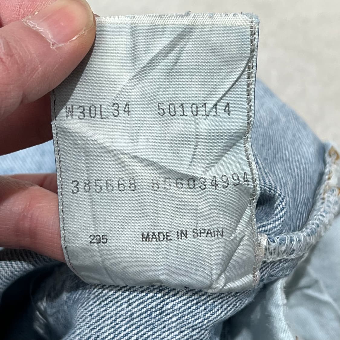 리바이스 501 데님팬츠 s08990 상품이미지8