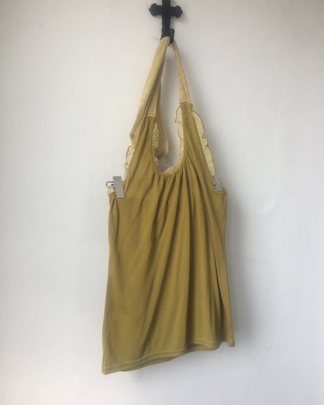 Holter neck frill top 상품이미지4