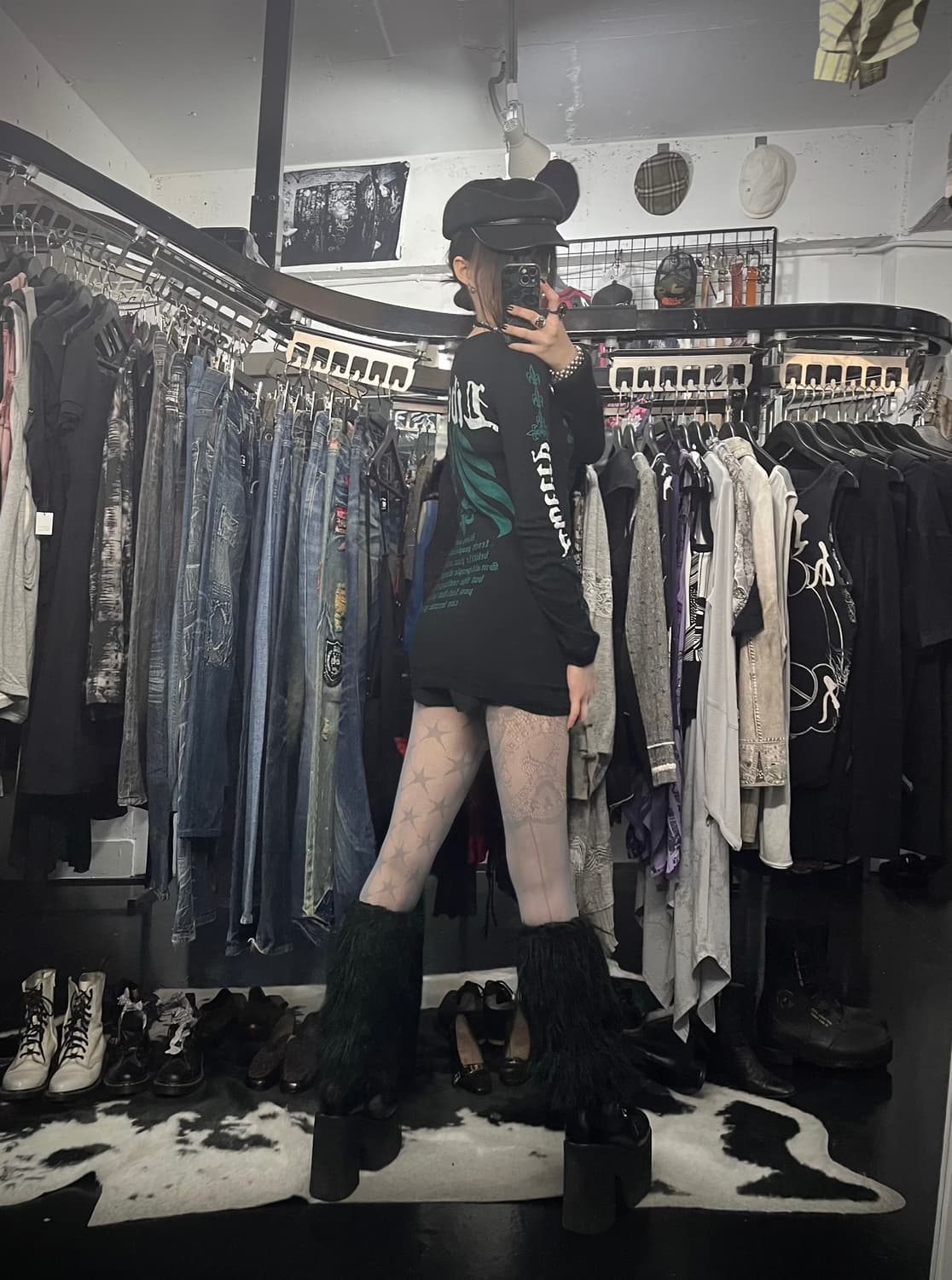 펑크 레터링 롱슬리브 상품이미지2