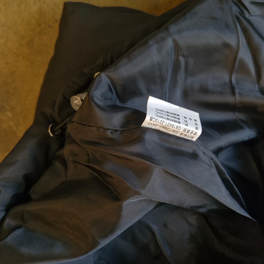 블랙 패딩 점퍼 새상품 M정도 상품이미지3