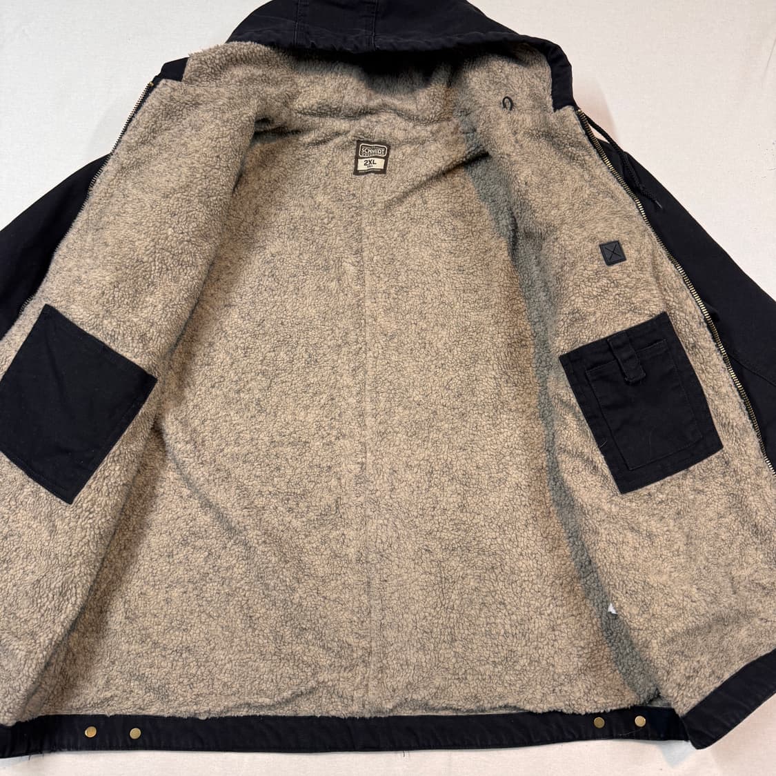XXL) SCHMIDT 슈미트 워크웨어 액티브 자켓 블랙 상품이미지5