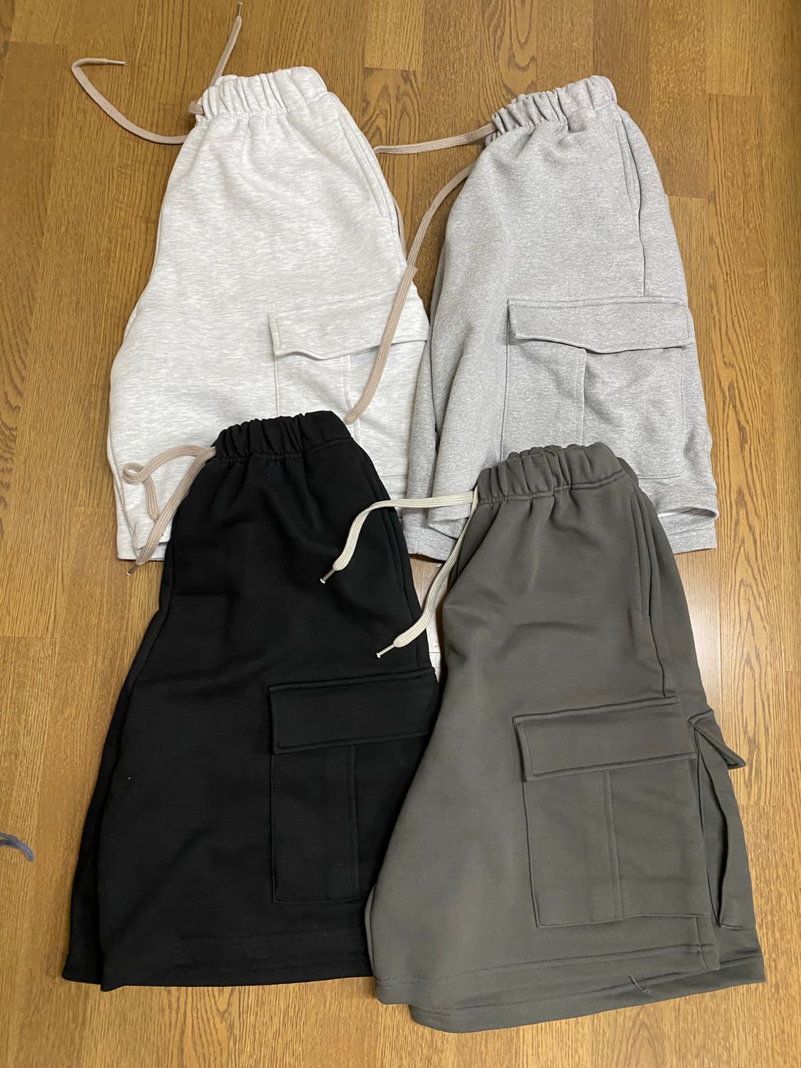 슬로워 HD 1/4 하프 카고 스웻 버뮤다 팬츠 os 4종 세트 상품이미지1